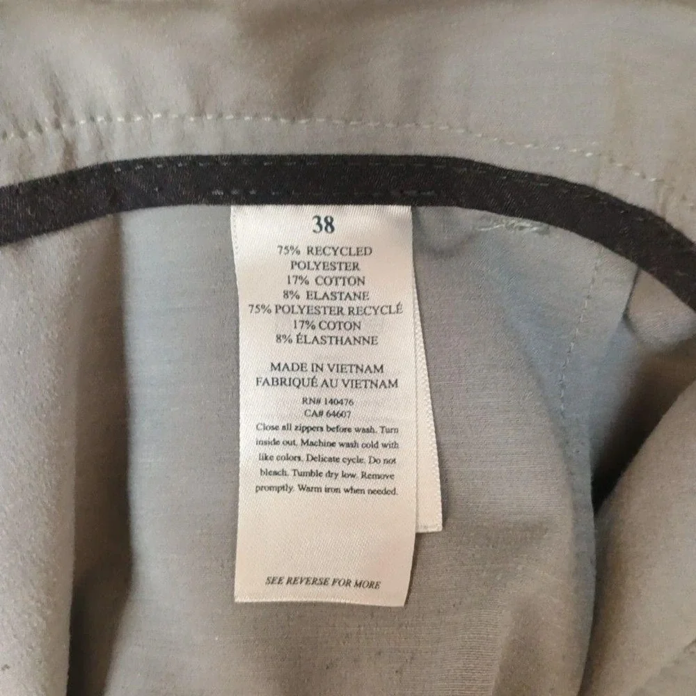 Faherty Shorts Mens 38 Gray 7